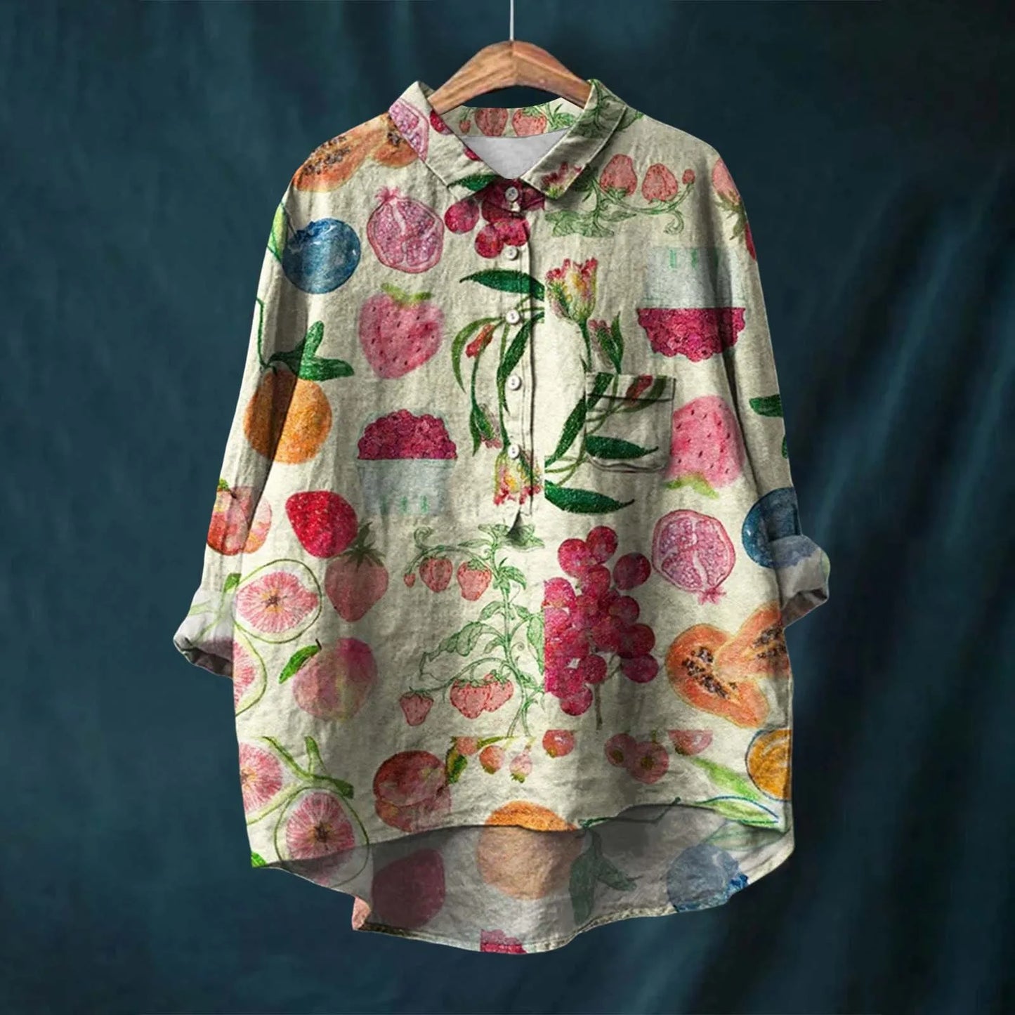 Liesa | Elegant Blomsterblus för Kvinna