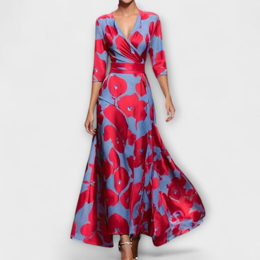 Alma – Elegant damklänning med ärmdesign